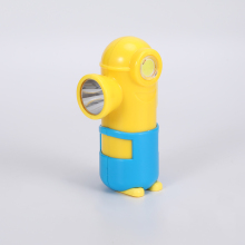 High Quality Cartoon Figure Plastic Flashlight for Kids