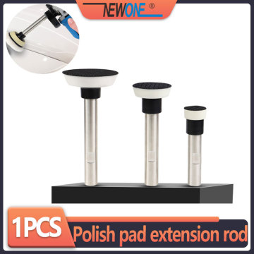 Newone 1" 2" 3" M10/M14/5/8'' Polishing Pad Extension Rod Backing Plater for Rotary Polisher Self Adhesive Hook&Loop Back Plate