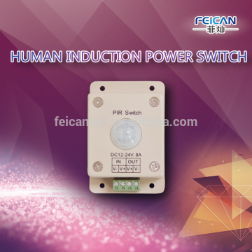 Human body Induction delay Power Switch