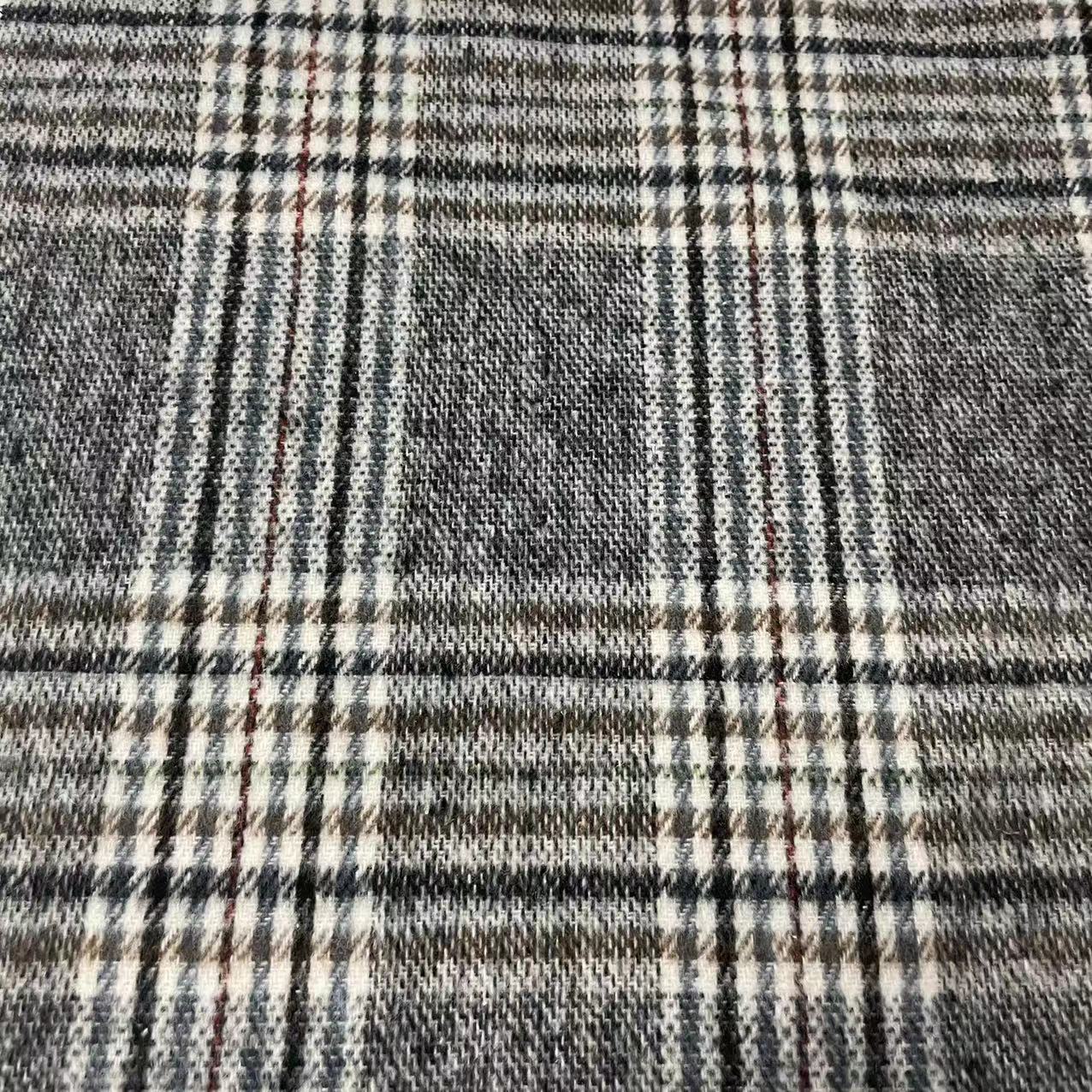 Tweed plaid Fabric