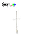 Diffused Green LED 3mm Milky Lens 525nm 525nm