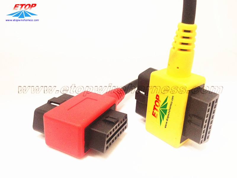 Conector OBD Cable macho a macho