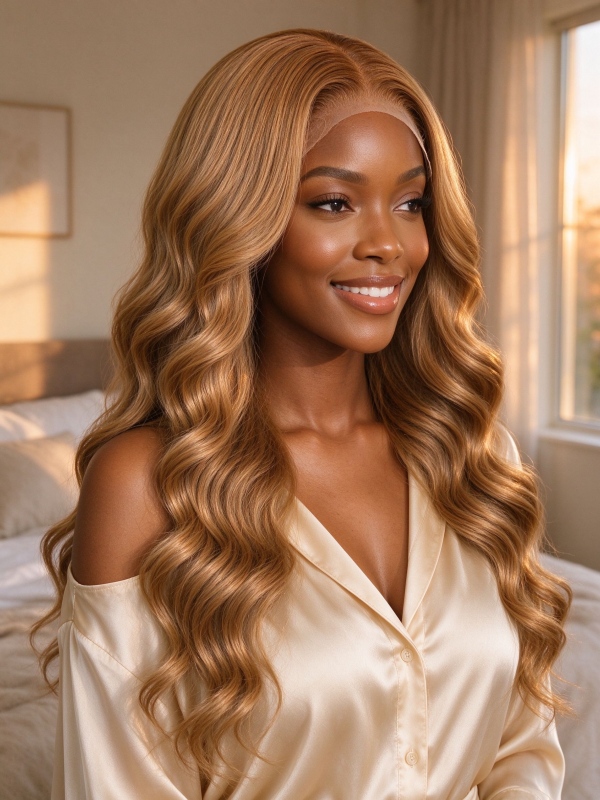 24 Inch 13x4 HD Lace Frontal Deep Wave 150% Density 8 Human Hair Glueless Wig