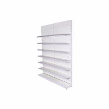 Single-sided and multi-layer custom pharmacy shelves