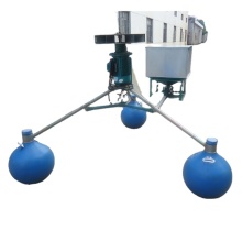 Fully Automatic Timed Powder Air Feeder for Big Pond Fish