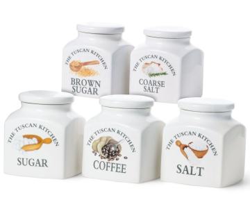 Ceramic Sugar Containers: Kitchen Storage Essentials & Organizers
