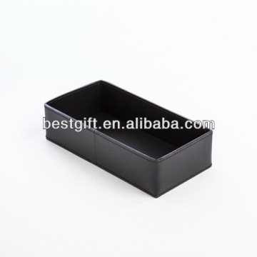 Top quality square sushi tray leathe sushi serving tray