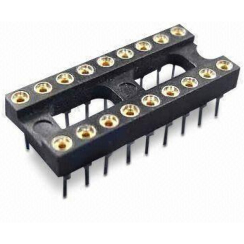 Conectores DIP retos de soquete duplo em linha de 2,54 mm (H = 3,0)