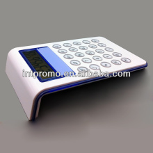 8 digits tilt head transparent calculator