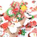 Resin Flat Back Christmas Slime Charms For DIY Figures Decoration