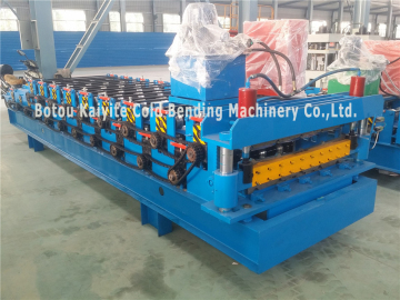 Trapezoid Roofing Sheet Cold Rolling Forming Machine