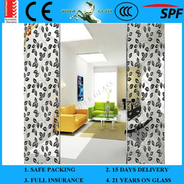 3-19mm Decorative Pattern in Glass