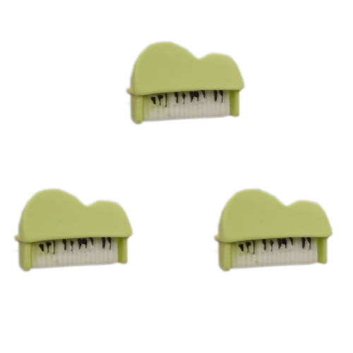 Coloré Résine Piano Ornement Charmes Flatback Cabochon Perles Enfants Maison De Poupée Jouets pour BRICOLAGE Artisanat Cheveux Accessoires Décoration de La Maison