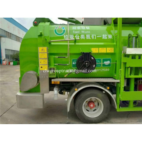 New side loading compactor kitchen garbage truck 6m3