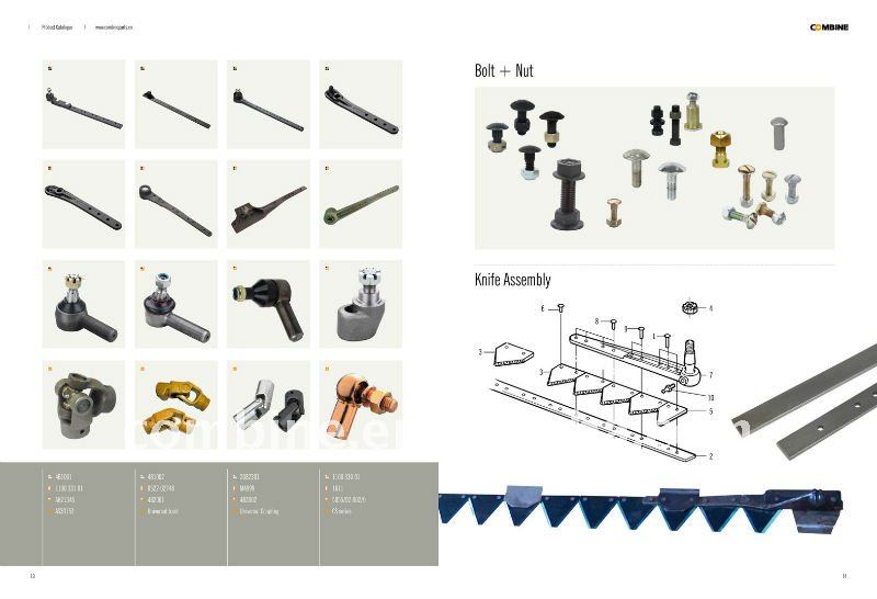 agricultural combine harvester cut platform grain header farm spare parts for machine replacement repair