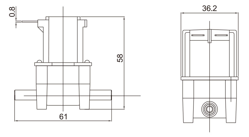 Reverse Osmosis System Small Diaphragm Solenoid Valve