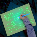 Placa de desenho de grafite brilhante fluorescente