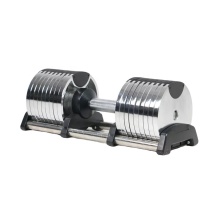 Adjustable Dumbbell Sets 20kg-40kg with Chrome Barbell
