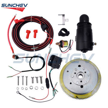 SUNCHEV Electric Starter Kit Yamaha 85hp For Yamaha 85hp(2 Stroke)