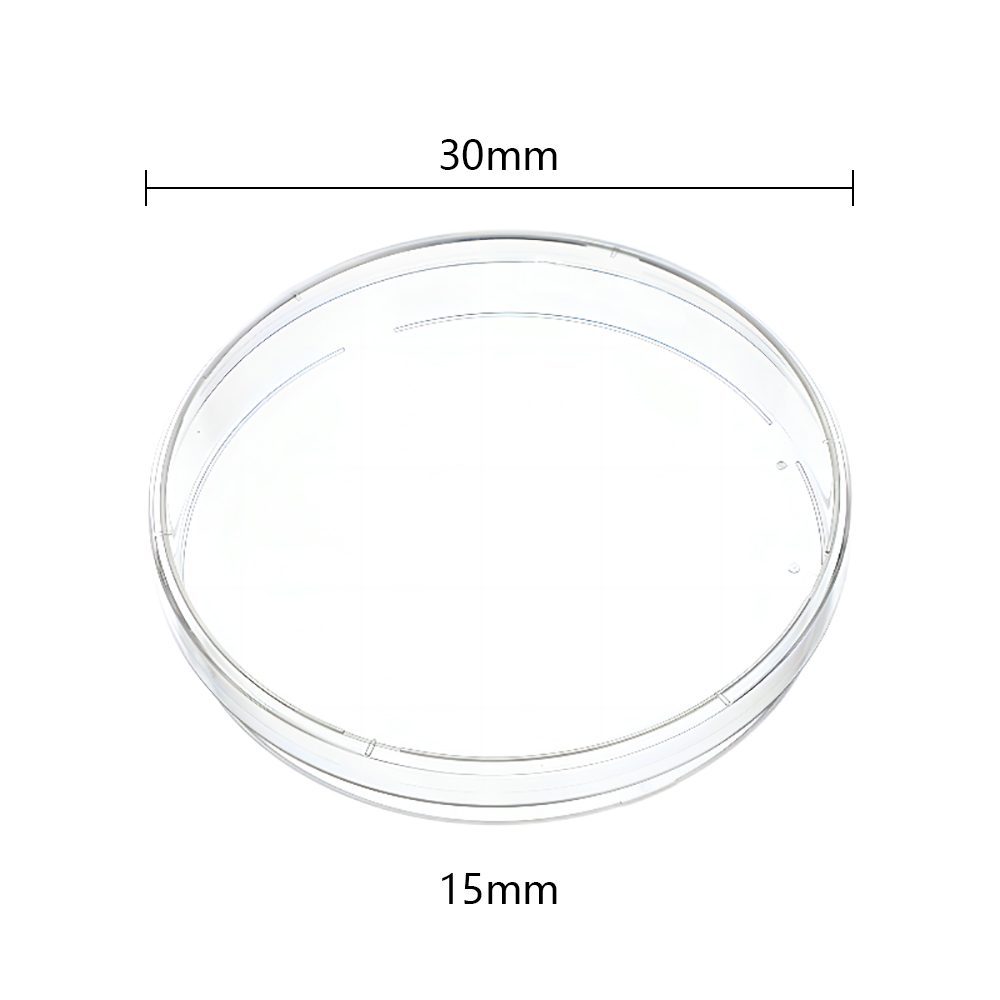 35 mm x 10 mm Petrischale, rund, steril