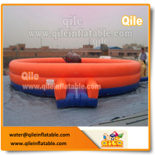 Hot sale inflatable mechanical machine rodeo bull red bull on sale