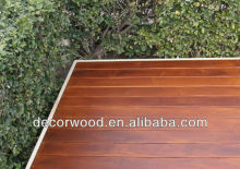 Merbau swimming pool floors