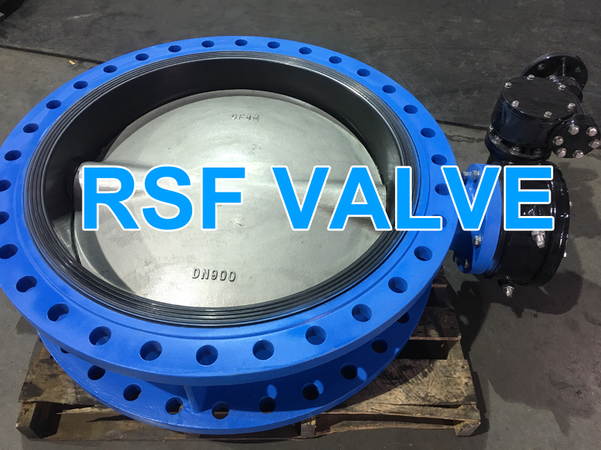 En593 Dn900 Pn16 Flanged Ends Butterfly Valve 1 Jpg