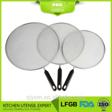 Top quality stainless steel Kitchen tool splatter screen