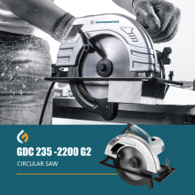 GRANDFAR 2200W Woodcutting Saw Guide: Rooter Base Circle Milling Groove Electric Circular Saw