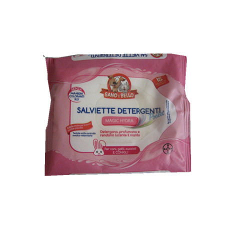 Private Label Biodegradable Disinfectant Pet Cleansing Wipes