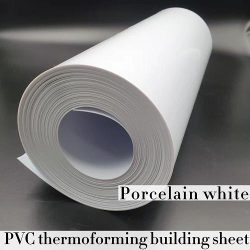 Tấm xây dựng nhiệt PVC trắng bằng sứ