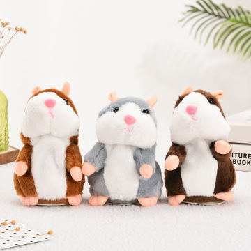 Trending 2025 Interactive Talking Hamster Plush Toy - Children's Gift