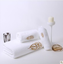 2014 new design 100% cotton luxury emboidery bath towel for 5 star hotel