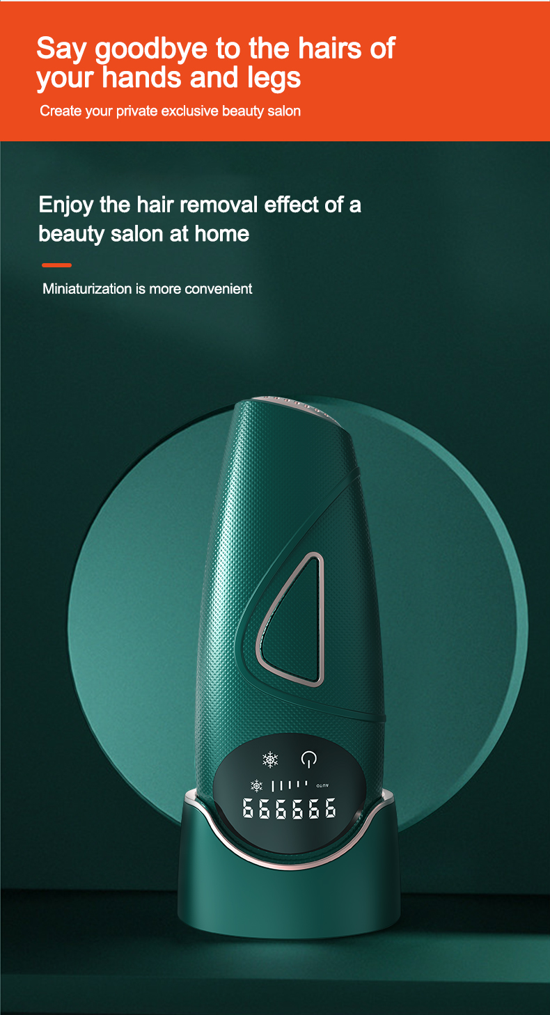 ice sense sliding hair removal device