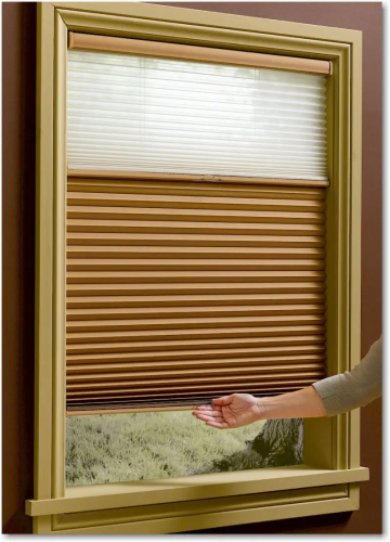 Motorized cordless honeycomb blinds electric celluar shade