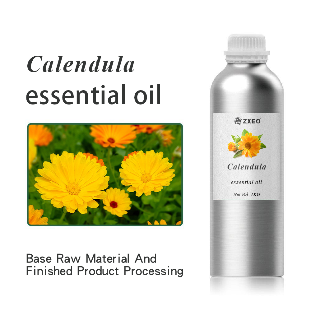 Óleo essencial de calêndula orgânica natural 100% pura para compra por atacado