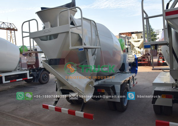 1.5-2cbm Mini Concrete Mixer Truck Picture