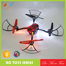 red stable flying control system drone with camera