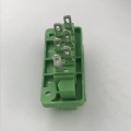 6 pin through wall mounting pluggable terminal block