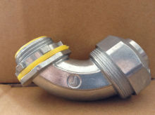Zinc, Liquid Tight Conduit Connector