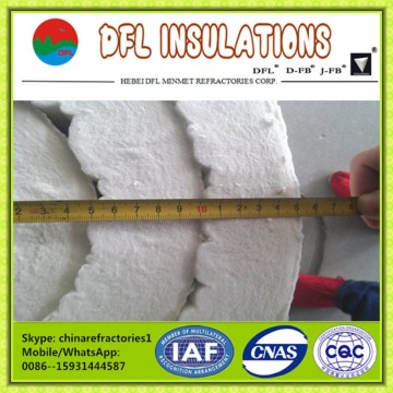 Ceramic heat insulation fiber blanket