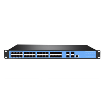 24 Port Gigabit Management Switch for School Monitoring Equipment