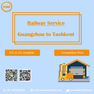 Railway Service from Guangzhou to Uzbekistan