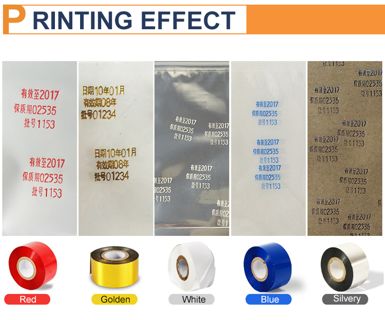 Good quality model HP-241G hot stamping date coding machine for printing dateon food plastic bags