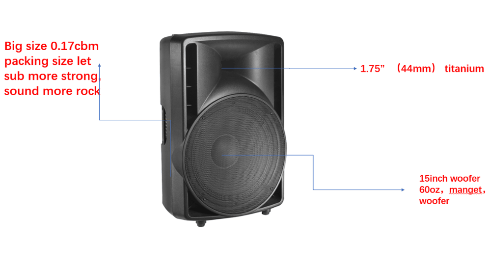 speaker cabinet pro audio loud dj bass speaker