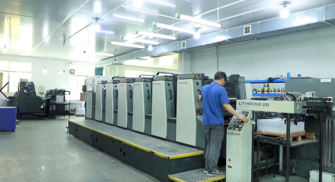 Печатная машина из петельн Paperboard printing machine