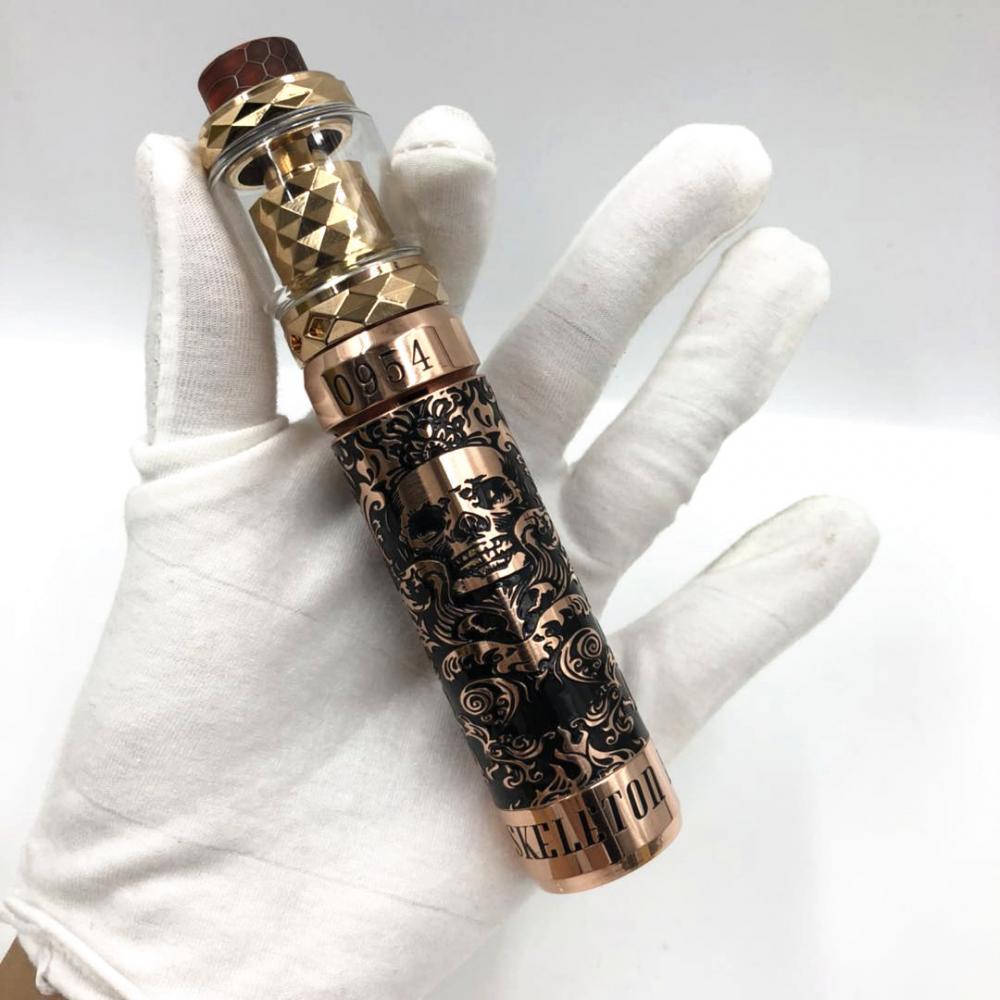 Skeleton King Kong Kit Vape Brass Mod