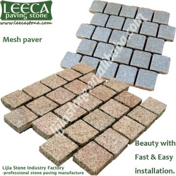 Interlocking block outdoor paving block | mesh paving stone