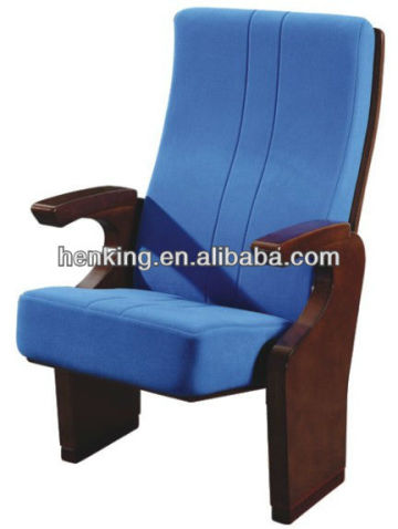 conference meeting chairs/wood meeting room chair/concert hall seatings WH818