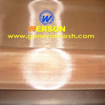 General Mesh EMI shielding Copper wire cloth-China biggest shielding wire mesh supplier